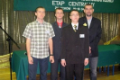 od lewej stoją Mariusz Dąbrowski, Adrian Kaczmarek, Kamil Kaźmierski i opiekun Maciej Sikora.JPG