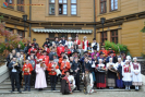 111 - (na zdjęciu) Uczestnicy II Zlotu Dudziarzy Europy