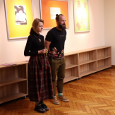 Wystawa rysunków Brudnej w Galerii MDK