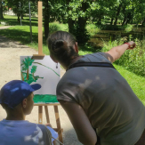 Plener plastyczny wychowanków MDK