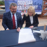 Akt erekcyjny pod geriatrię wmurowany