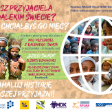 Wielkoformatowa, plenerowa i edukacyjna wystawa fotografii „Dzieci świata” znanej cenionej podróżniczki, Elżbiety Dzikowskiej, w Ostrowie Wielkopolskim, 