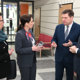 Minister w ostrowskim DPS