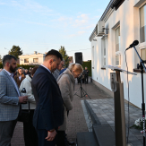 Tablica pamięci odsłonięta w 5. rocznicę śmierci Grzegorza Finke