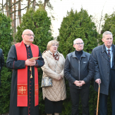 Tablica pamięci odsłonięta w 5. rocznicę śmierci Grzegorza Finke