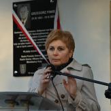 Tablica pamięci odsłonięta w 5. rocznicę śmierci Grzegorza Finke