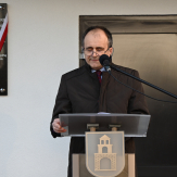 Tablica pamięci odsłonięta w 5. rocznicę śmierci Grzegorza Finke