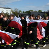 Spotkanie Młodzieżowych Drużyn Pożarniczych z okazji Dnia Flagi Rzeczypospolitej Polskiej