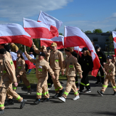 Spotkanie Młodzieżowych Drużyn Pożarniczych z okazji Dnia Flagi Rzeczypospolitej Polskiej