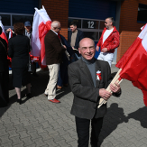 Spotkanie Młodzieżowych Drużyn Pożarniczych z okazji Dnia Flagi Rzeczypospolitej Polskiej
