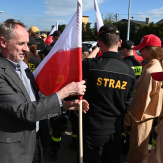Spotkanie Młodzieżowych Drużyn Pożarniczych z okazji Dnia Flagi Rzeczypospolitej Polskiej