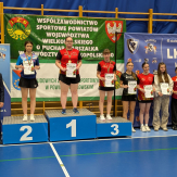 Powiat Ostrowski wicemistrzem Wielkopolski LZS w tenisie stołowym