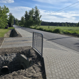 Nowy chodnik w Dębnicy