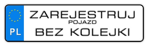 Zarejestruj pojazd bez kolejki