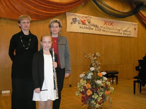 * od lewej p. WesĹ‚awa LipiĹ„ska, Marta Kryjom i p. Izabela Lewek