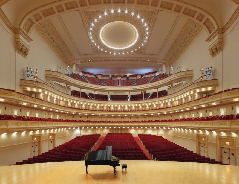 * Carnegie hall