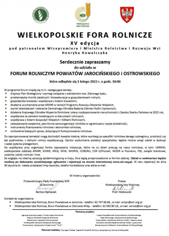 * zaproszenie