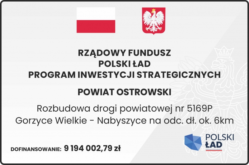 * promocja - Gorzyce Wielkie - Nabyszyce Polski Ĺad