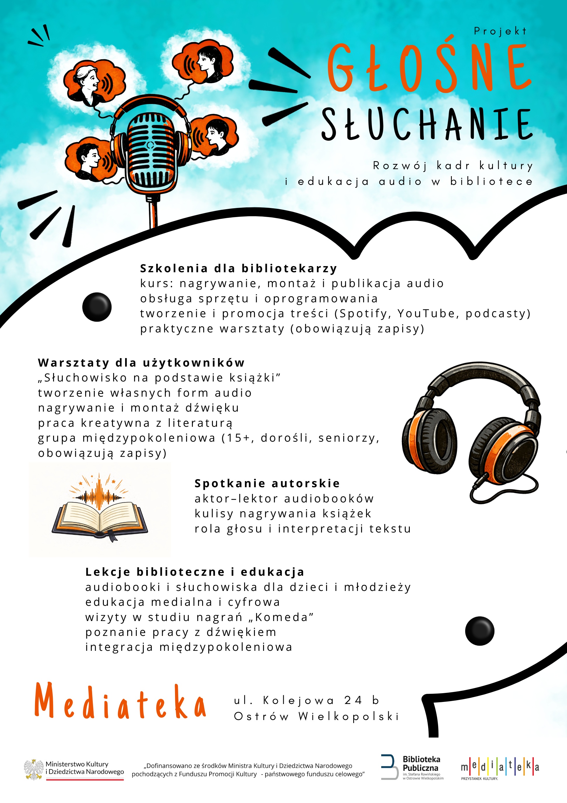 * GĹOĹ&scaron;NE SĹUCHANIE plakat ogĂłlny - jpg
